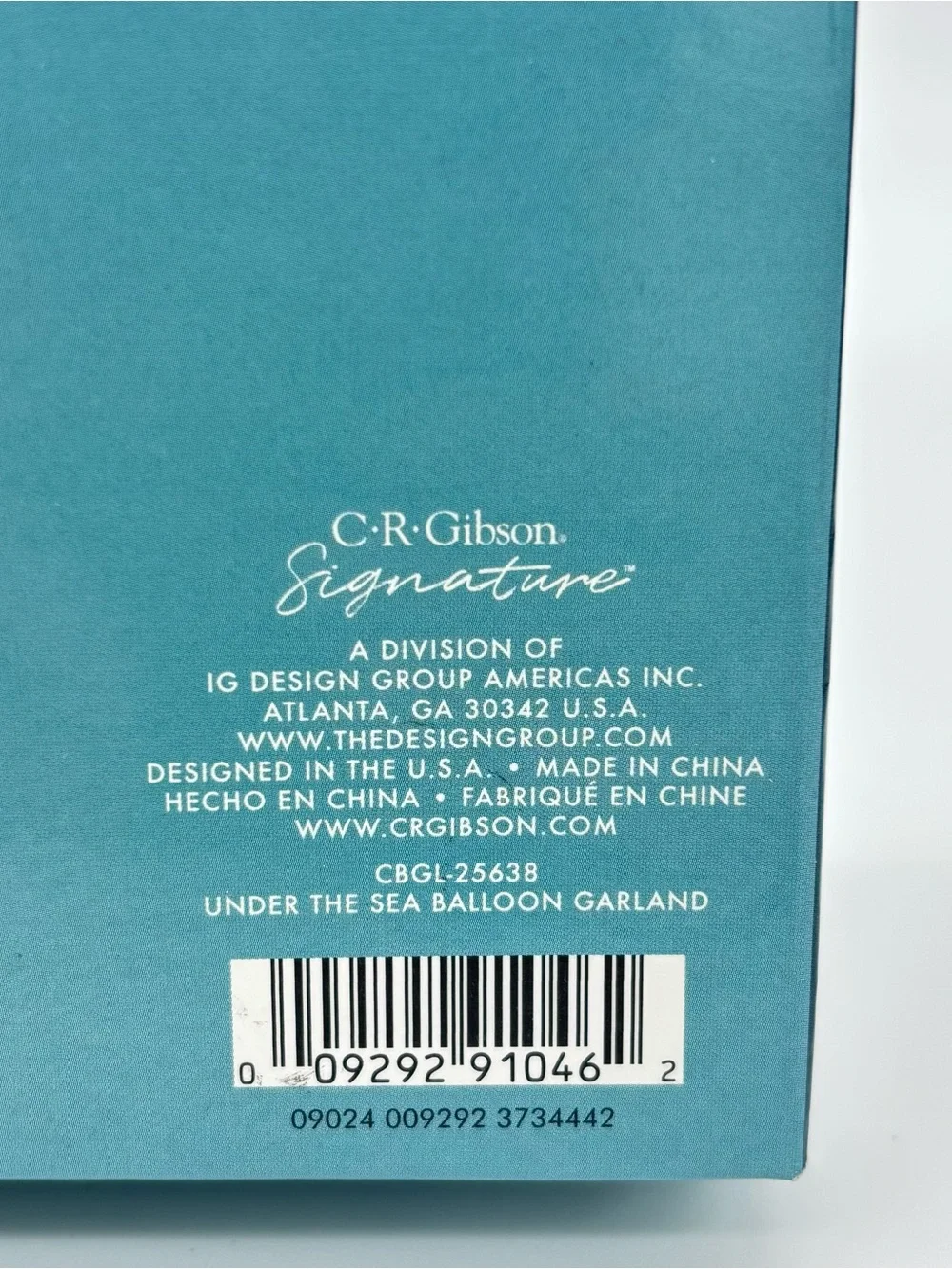 C R Gibson Signature Under The Sea 75+ Balloon Garland Kit Dolphin Party Decor